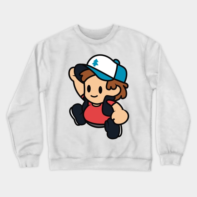 Cute Dipper Crewneck Sweatshirt by Samtronika